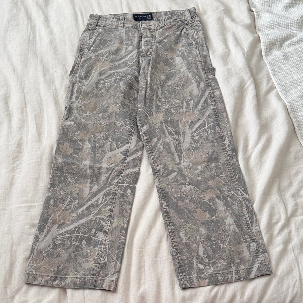 Abercrombie & Fitch | Men’s Camo Baggy Workwear Pants | 30x32